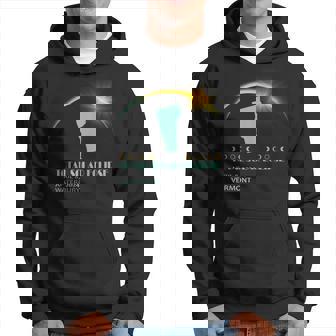 Waterbury Vermont Total Solar Eclipse 2024 Hoodie - Seseable
