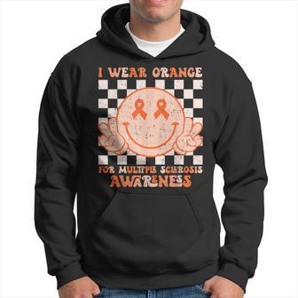 I Wear Orange For Multiple Sclerosis Awareness Ms Warrior Hoodie - Monsterry CA