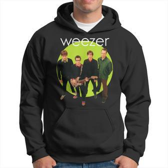 Weezer Green Album Circle Hoodie - Monsterry