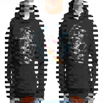 Weltraum Surfer Im Weltall Für Herren Damen Und Kinder Hoodie - Seseable