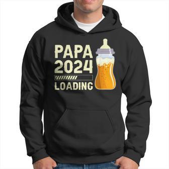 'Werdender Papa Zututkunft Papa Papa 2024 Loading' Kapuzenpullover - Geschenkecke