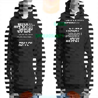 When You Excel They Always Spreadsheet About You Hoodie - Thegiftio