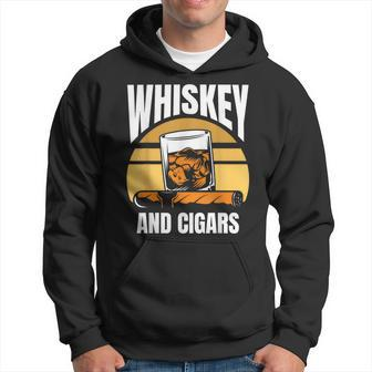 Whiskey And Cigars Whisky Lover Cigar Hoodie - Monsterry CA