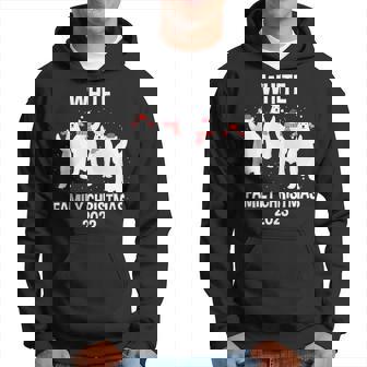 White Family Name White Family Christmas Hoodie - Seseable