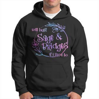 Will Burn Sage And Bridges If I Need To Hoodie - Monsterry DE