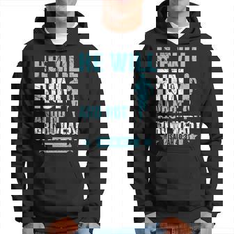 He Will Run And Not Grow Weary Isaiah 40 Hoodie | Mazezy