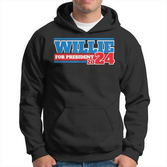 Willie For President 2024 Hoodie - Thegiftio UK