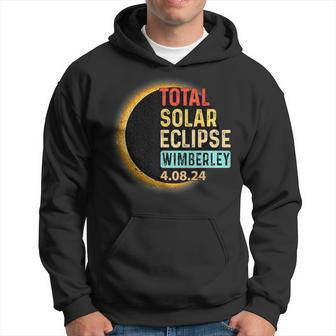 Wimberley Texas Tx Total Solar Eclipse Party 2024 Totality Hoodie | Mazezy