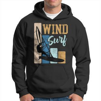 Windsurfer Windsurfintage Retro Surfer Hoodie - Seseable