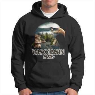 Wisconsin Dells Eagle Hoodie - Thegiftio UK