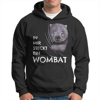 Wombat Costume Children's Clothing In Mir Steckt Ein Wombat Hoodie - Seseable