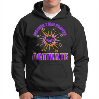 Wonder Twin Powers Activate Identical And Fraternal Comic Hoodie - Monsterry