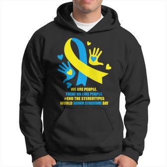 World Down Syndrome Awareness Day 2024 End The Stereotypes Hoodie | Mazezy