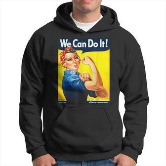 We Can Do It World War Ii Propaganda Poster Hoodie - Monsterry UK