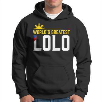 World S Greatest Lolo Filipino Grandpa Hoodie - Monsterry