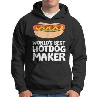World's Best Hotdog Maker Hot Dog Hoodie - Monsterry
