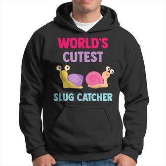 World's Cutest Slug Catcher Little Bug Hunter Hoodie - Monsterry DE