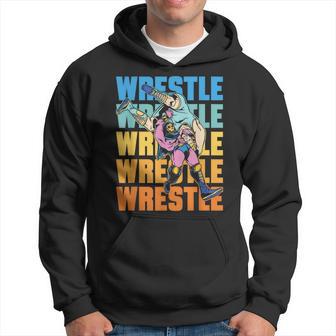 Wrestle Sport Wrestler Wrestlers Wrestling Hoodie - Thegiftio UK