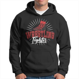 Wrestling Fighter Martial Arts Wrestle Hobby Wrestler Hoodie - Thegiftio UK
