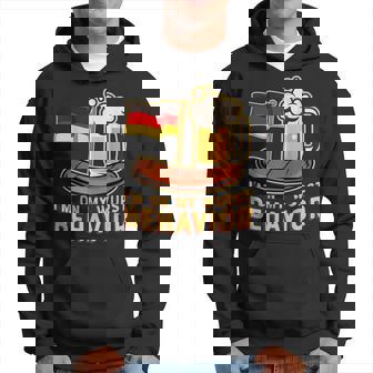 Wurst Behavior German Oktoberfest Beer Hoodie | Seseable CA