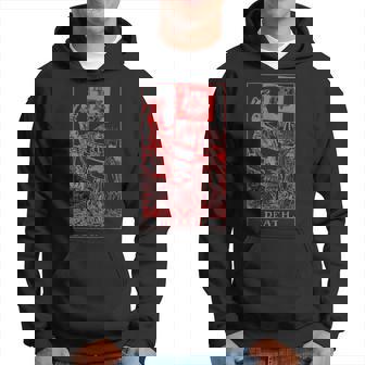 Xii The Death Tarot Occult Lucifer Goth Blackcraft Satanic Hoodie - Thegiftio