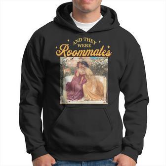 And They Were Roommates Trans Gay Lesbian Pride Month Lgbtq Hoodie - Monsterry DE