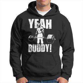 Yeah Buddy Ronnie Coleman Gym Motivational Hoodie - Thegiftio UK