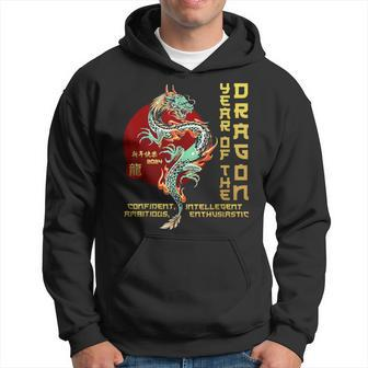 Year Of The Dragon Chinese Zodiac Lunar New Year 2024 Hoodie | Mazezy