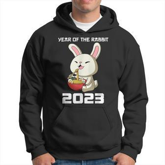 Year Of The Rabbit 2023 Ramen Chinese Zodiac Lunar New Year Hoodie - Monsterry