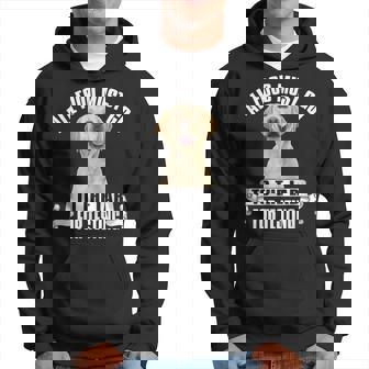 Yellow Labrador All Food Must Go To The Lab For Testing Hoodie - Thegiftio