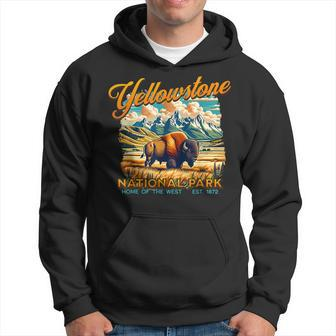 Yellowstone National Park Home Of The West Est 1872 Hoodie - Monsterry AU