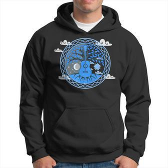 Yggdrasil Nature Musician Tree Of Life Acoustic Guitar Hoodie | Mazezy CA