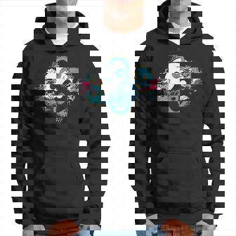 Ying Yang Tai Chi Dragon For Meditation Tai Chi Hoodie - Thegiftio