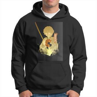 Zenitsu Thunder Breathing Technique Hoodie - Monsterry DE