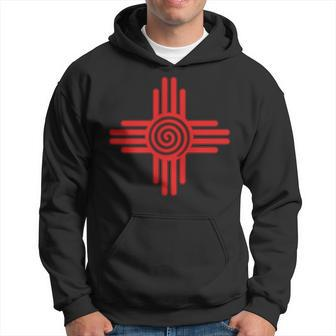 Zia Sun Zia Pueblo New Mexico Native Americans Sacred Symbol Hoodie - Monsterry