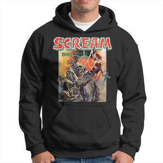 Zombie Vintage Movie Horror Poster Comic Book Graphic Hoodie - Monsterry DE