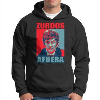 Zurdos Afuera Javier Milei Presidente 2023 Hoodie - Seseable