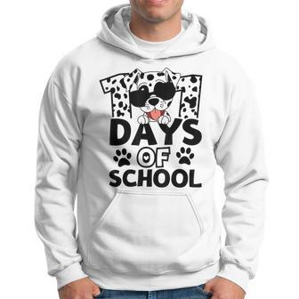 100 Days Of School Dalmatian Dog Boy Kid 100Th Day Of School Hoodie - Monsterry CA