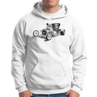 1927 T-Bucket Blown Hot Rod Will Glover Collection Hoodie - Monsterry