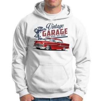 1957 57 55 56 Chevys Truck Vintage Bel Air Cars Garage Red Hoodie - Monsterry CA