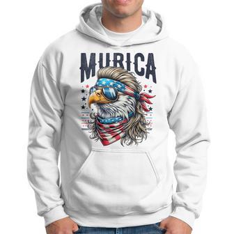 4Th Of July Patriotic Eagle July 4Th Usa Murica Hoodie - Monsterry AU