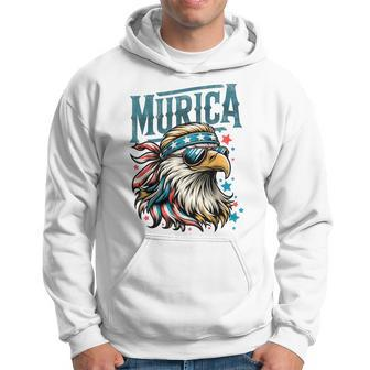 4Th Of July Patriotic Eagle July 4Th Usa Murica Hoodie - Monsterry CA