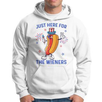 4Th Of July Wieners Usa American Flag Patriotic Boys Hoodie - Monsterry