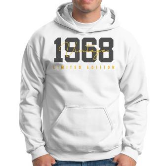 56Th Birthday Vintage 56 Year Old Est 1968 Limitededition Hoodie - Thegiftio UK