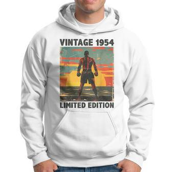 70 Years Old Vintage 1954 Boxing Lover 70Th Birthday Hoodie - Monsterry UK