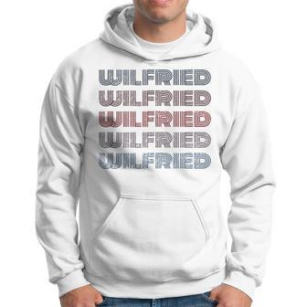 70S Vintage Personalized First Name Wilfried Hoodie - Monsterry
