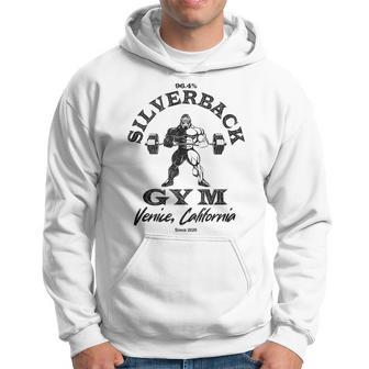 964 Silverback Gym Apparel Venice Beach California Retro Hoodie - Monsterry AU