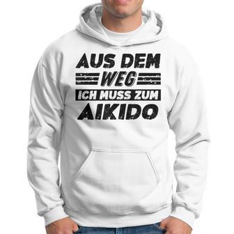 Aikido Hobby Lustiger Aikido Spruch Kapuzenpullover - Geschenkecke