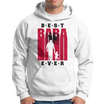Albania Baba Of Newborn Albanian Dad With Baby Shqiptar Hoodie - Monsterry CA