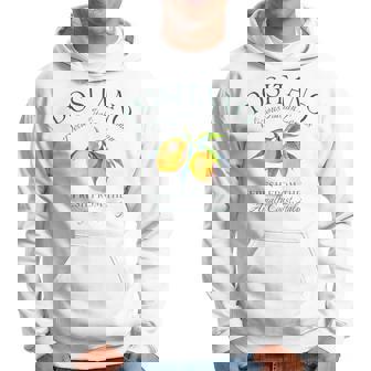 Amalfi Coast Italian Lemons Italian Town Limoncello Lemon Hoodie - Seseable